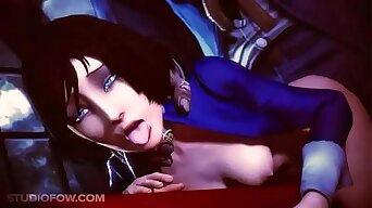 Sexy Bioshock Elizabeth Bends Over For Massive Dick