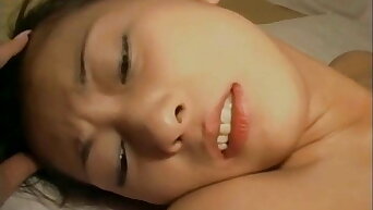 Asian teen anally rammed by hard cock